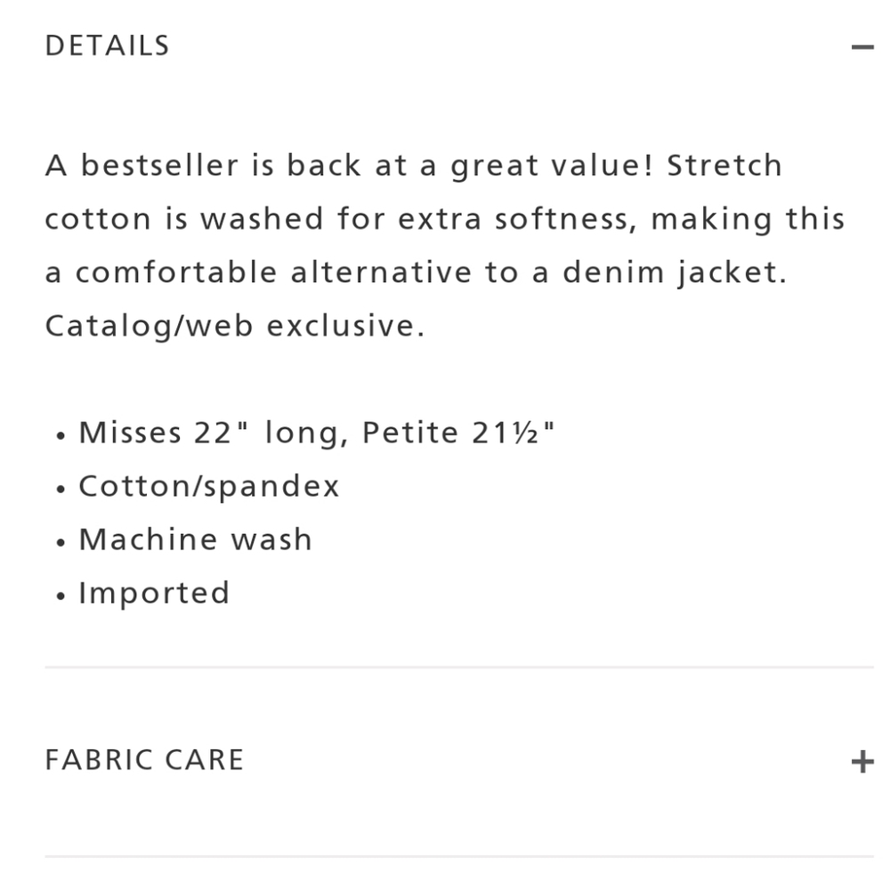 NWT Pendleton Twill Laguna Jacket - Picture 6 of 11